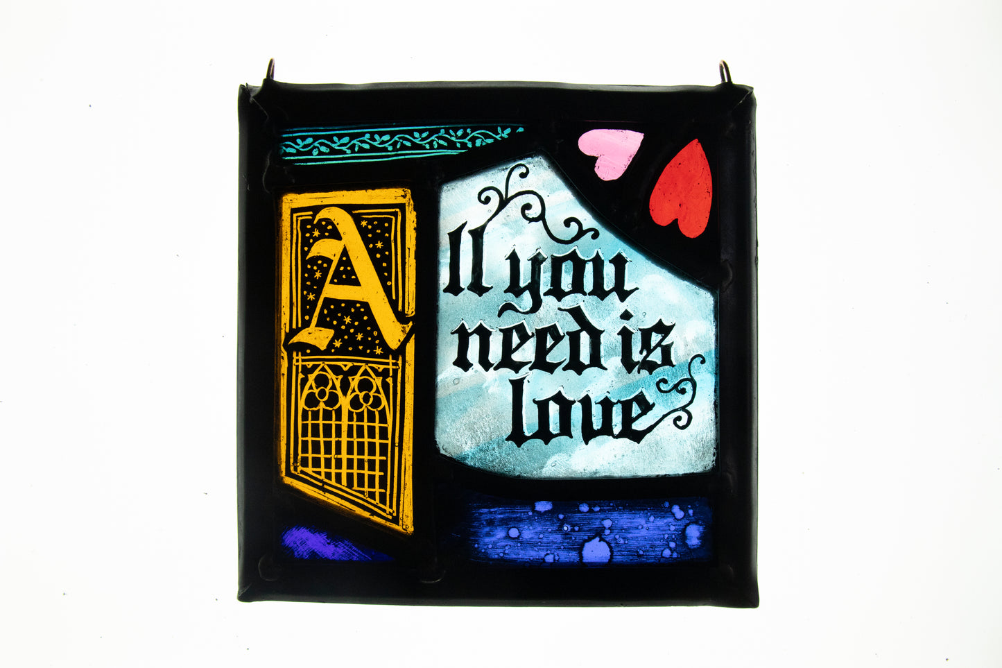 Square Jumble Panel - All you need is love
