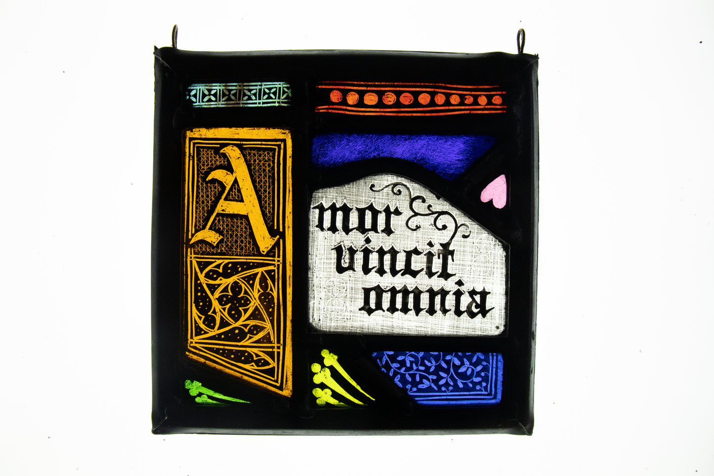 Square Jumble Panel - Amor vincit omnia