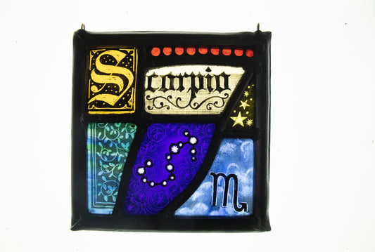 Zodiac Jumble Panel - Scorpio