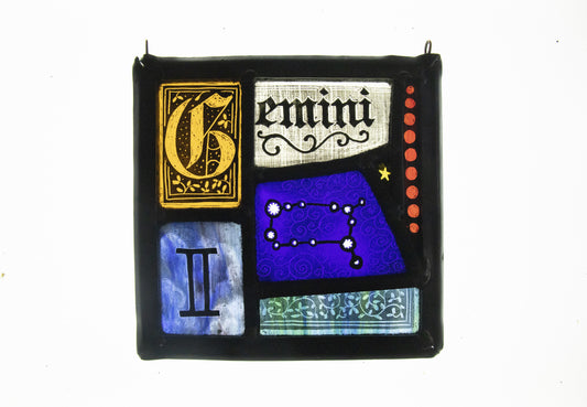 Zodiac Jumble Panel - Gemini