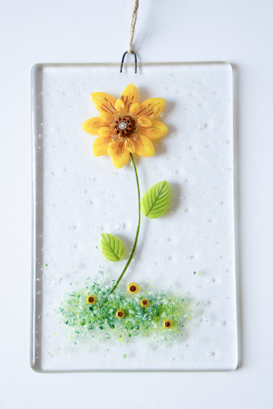 Hanging Sunflower - large