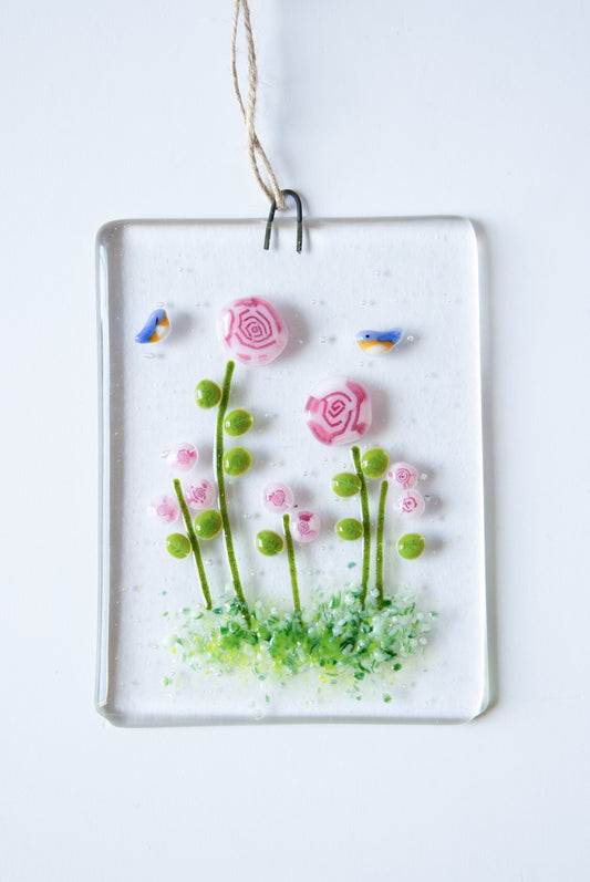 Hanging Roses - medium