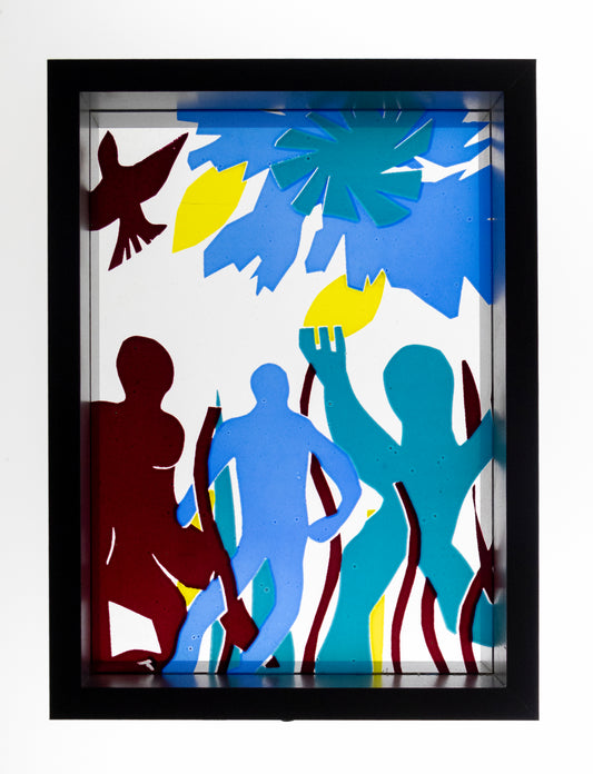 Screen Printed Glass By James Cockerill