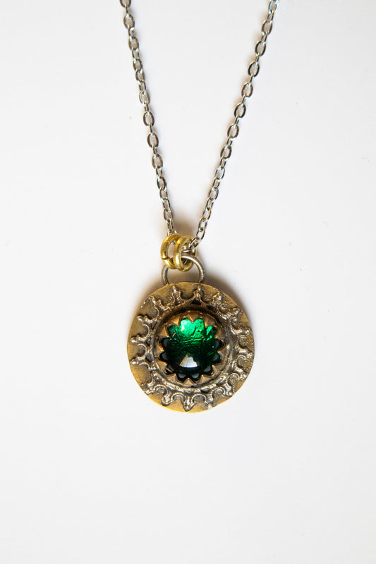 Green Pendant Necklace