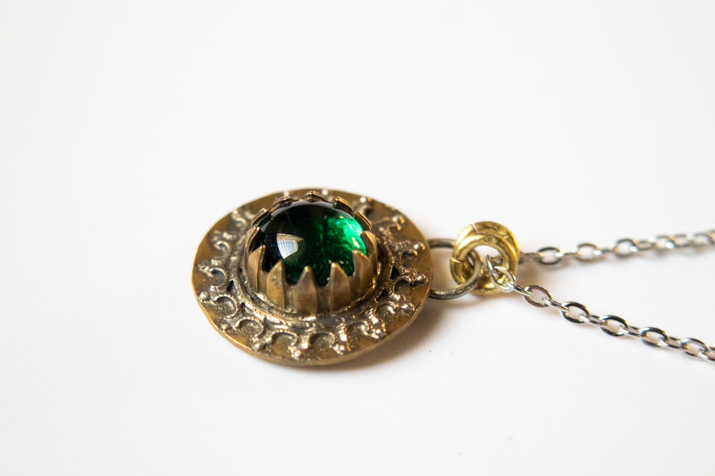 Green Pendant Necklace