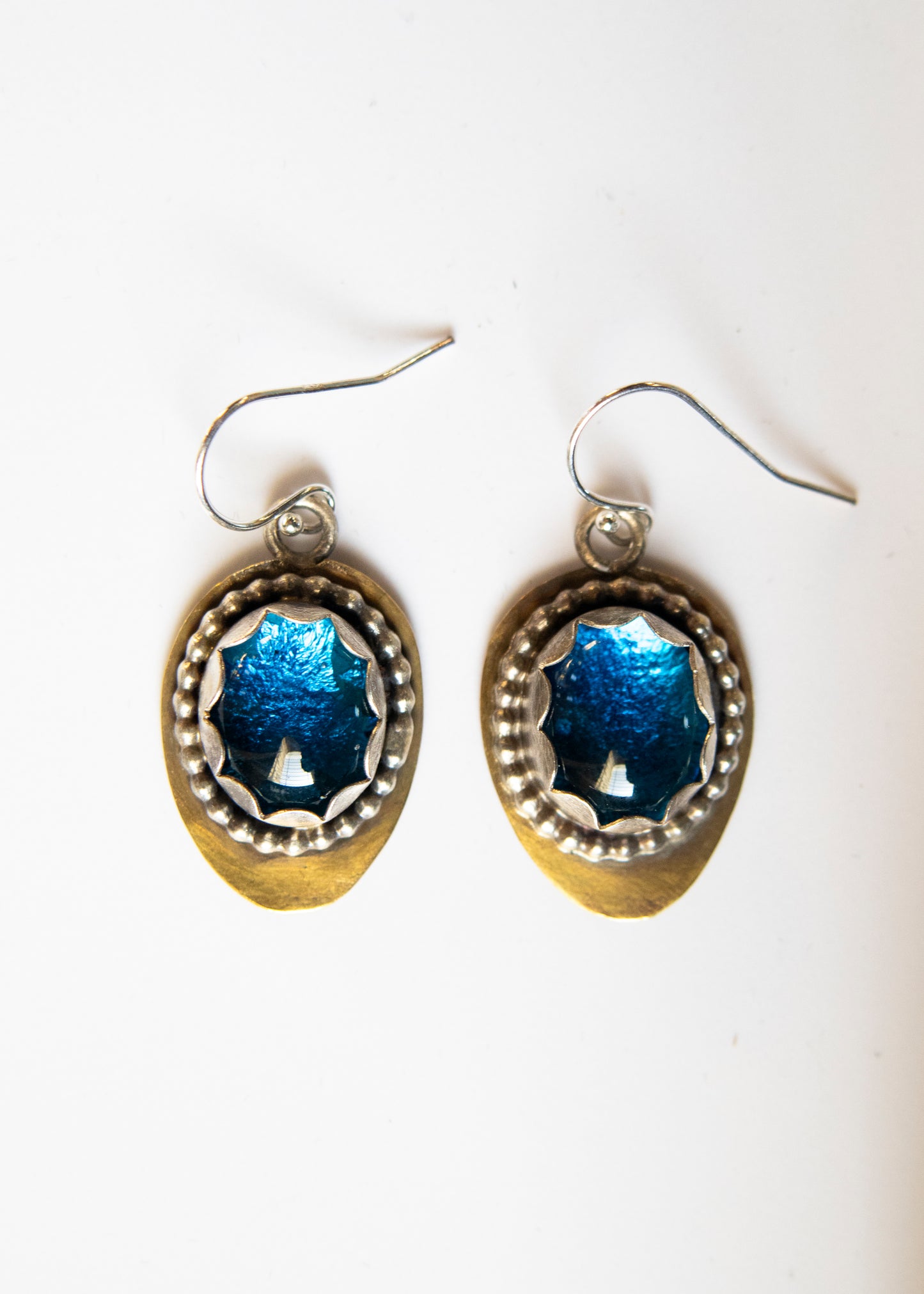 Blue Drop Earrings