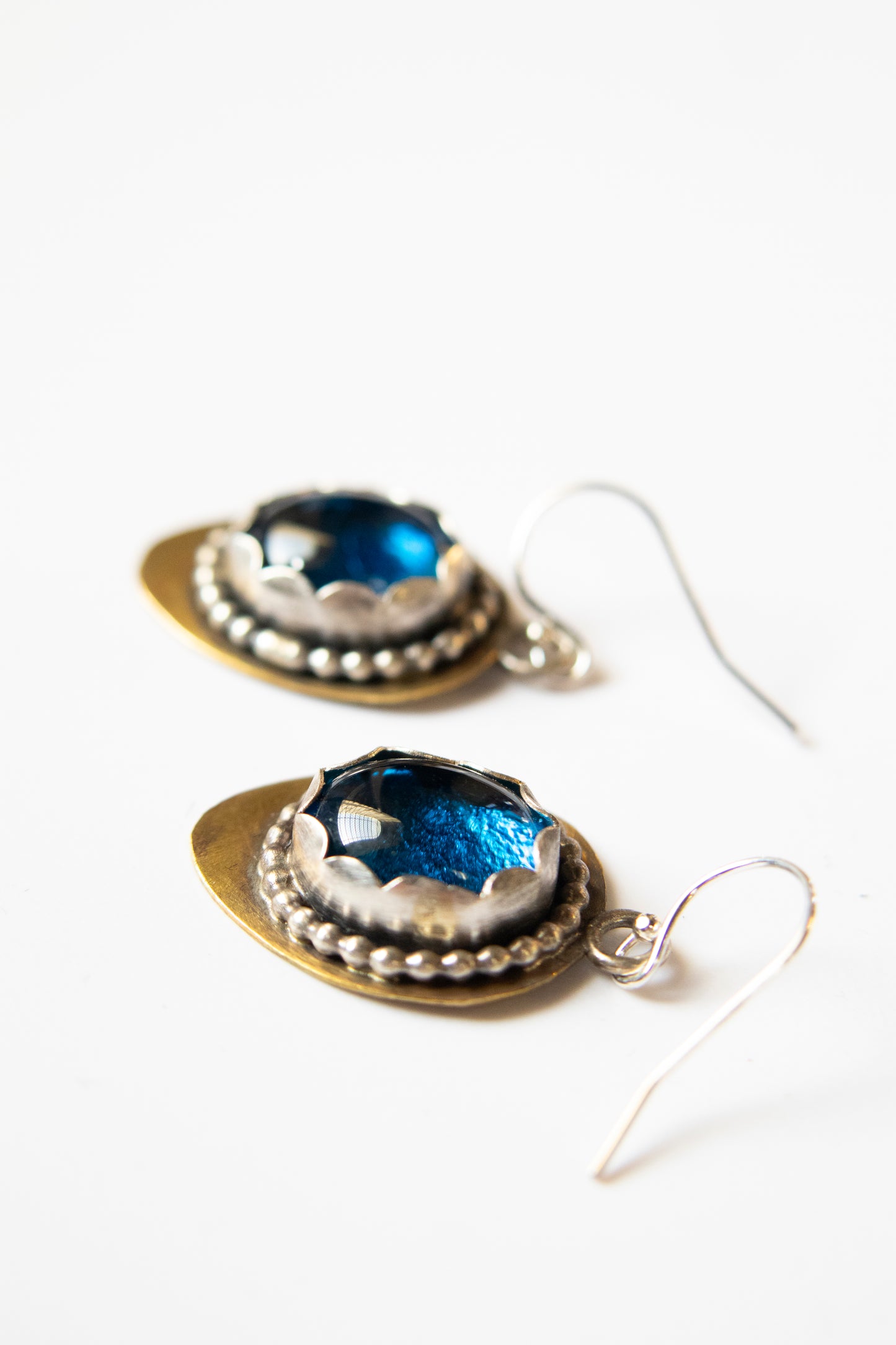 Blue Drop Earrings