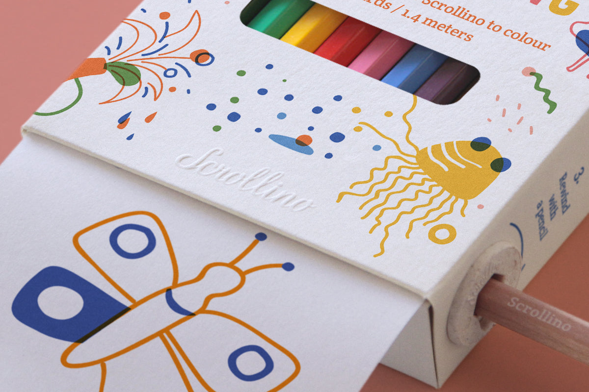 Scrollino Activity Book - Colouring