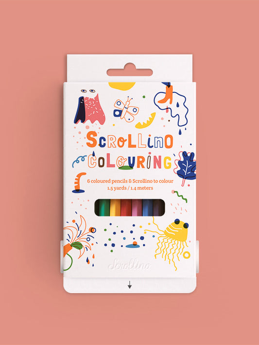 Scrollino Activity Book - Colouring