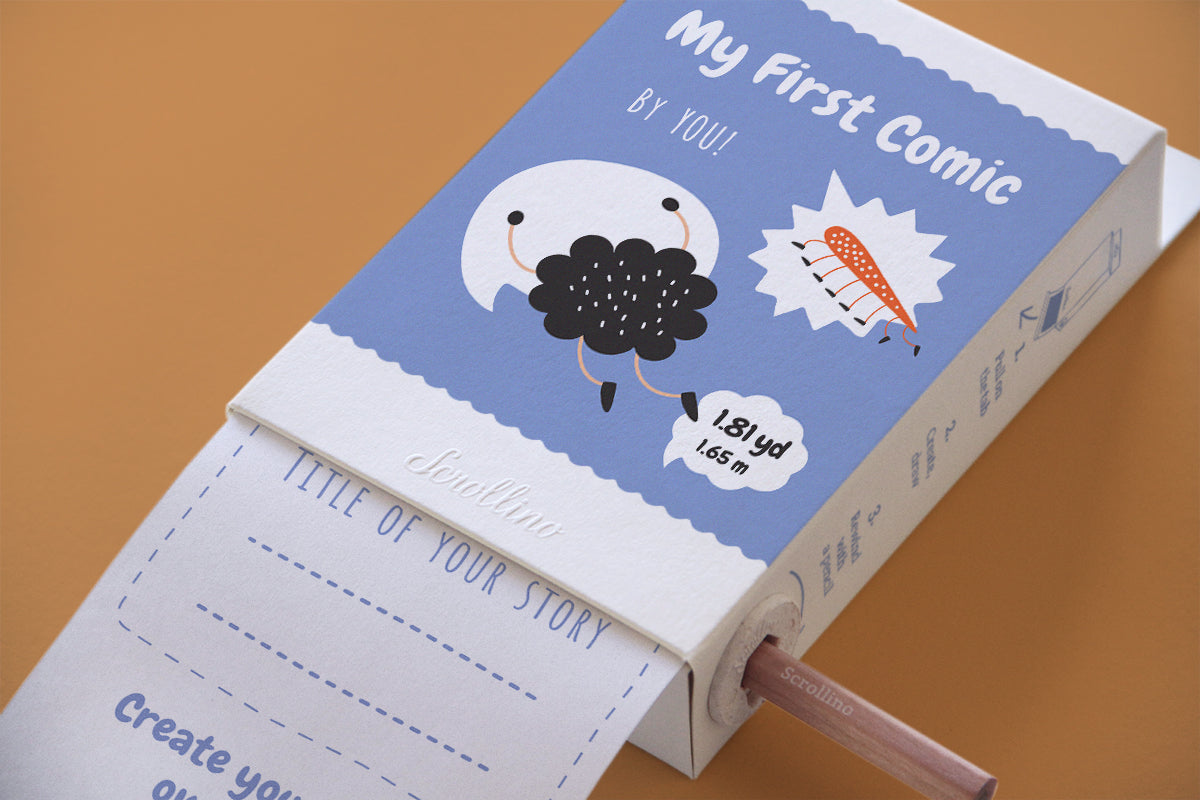 Scrollino Activity Book - My First Comic