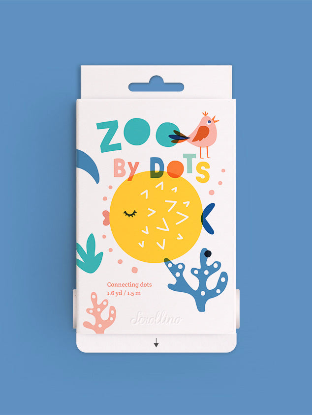 Scrollino Activity Book - Zoo by Dots