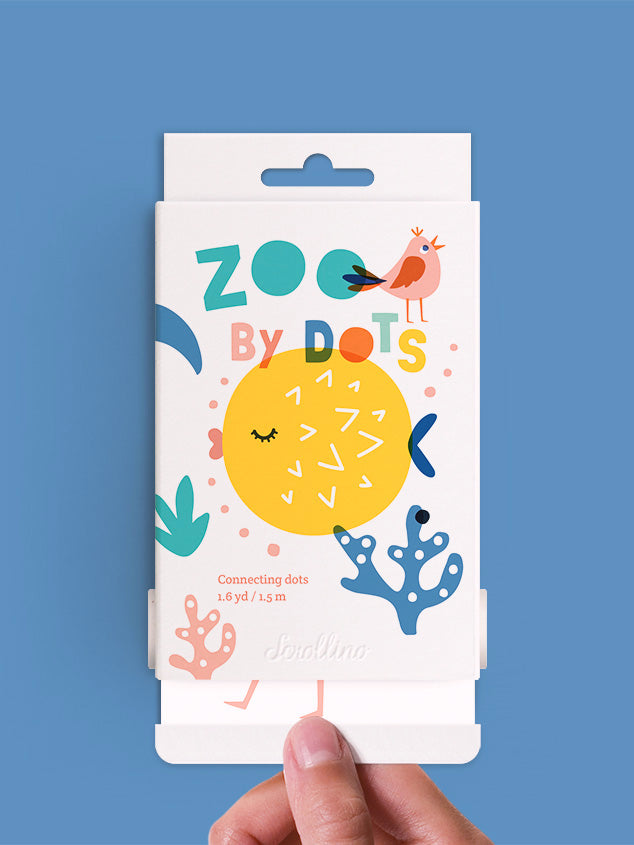 Scrollino Activity Book - Zoo by Dots