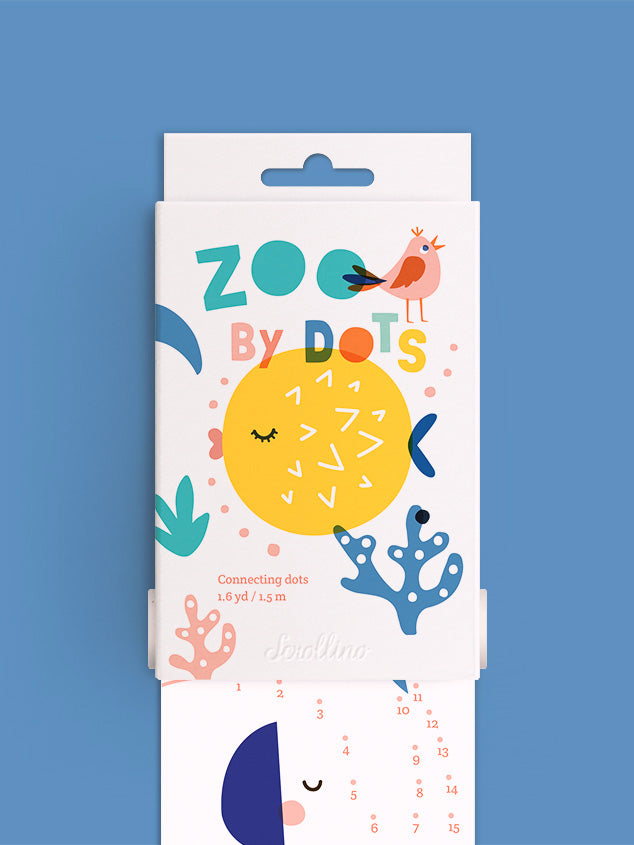 Scrollino Activity Book - Zoo by Dots