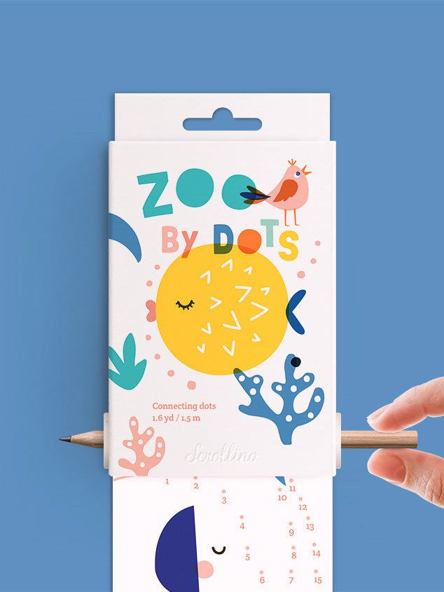Scrollino Activity Book - Zoo by Dots