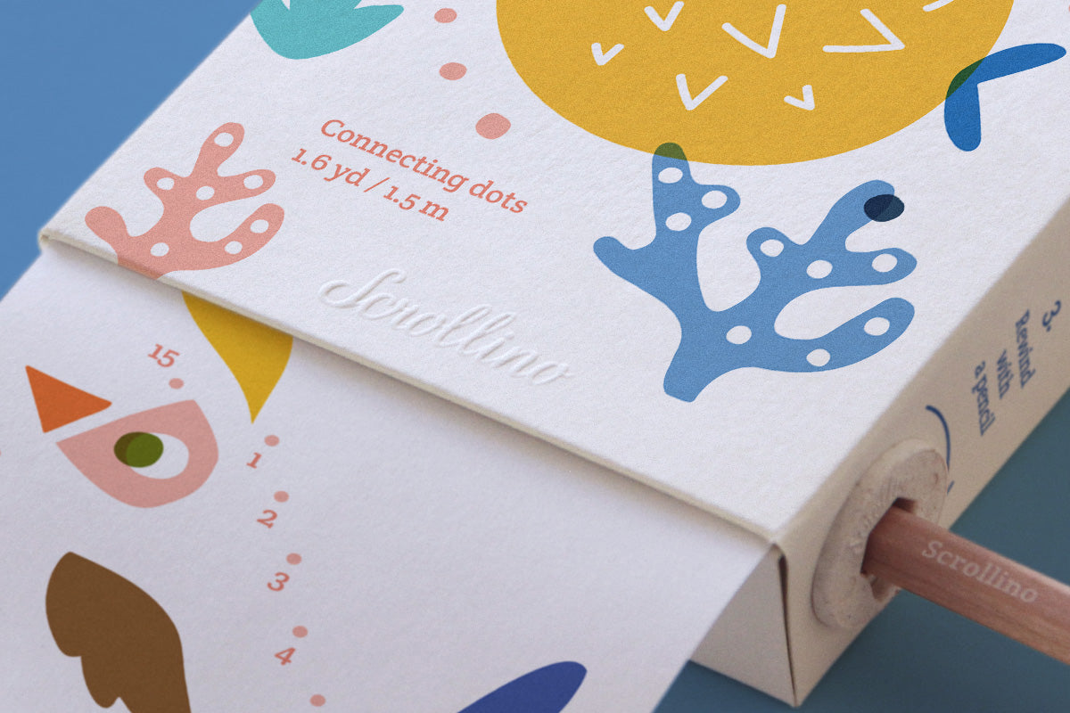 Scrollino Activity Book - Zoo by Dots