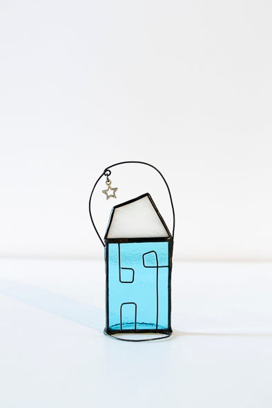 House - Glass Suncatcher