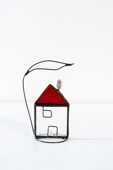 House - Glass Suncatcher