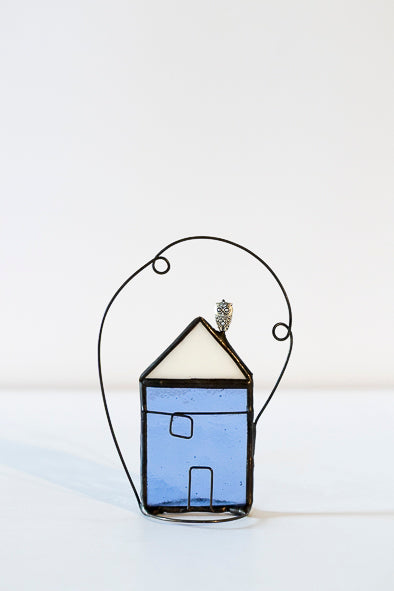 House - Glass Suncatcher