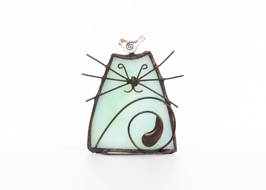 Cat - Glass Suncatcher