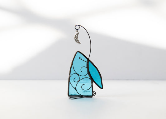 Hare - Glass Suncatcher