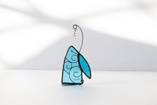 Hare - Glass Suncatcher
