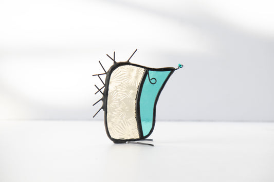Hedgehog Glass Suncatcher