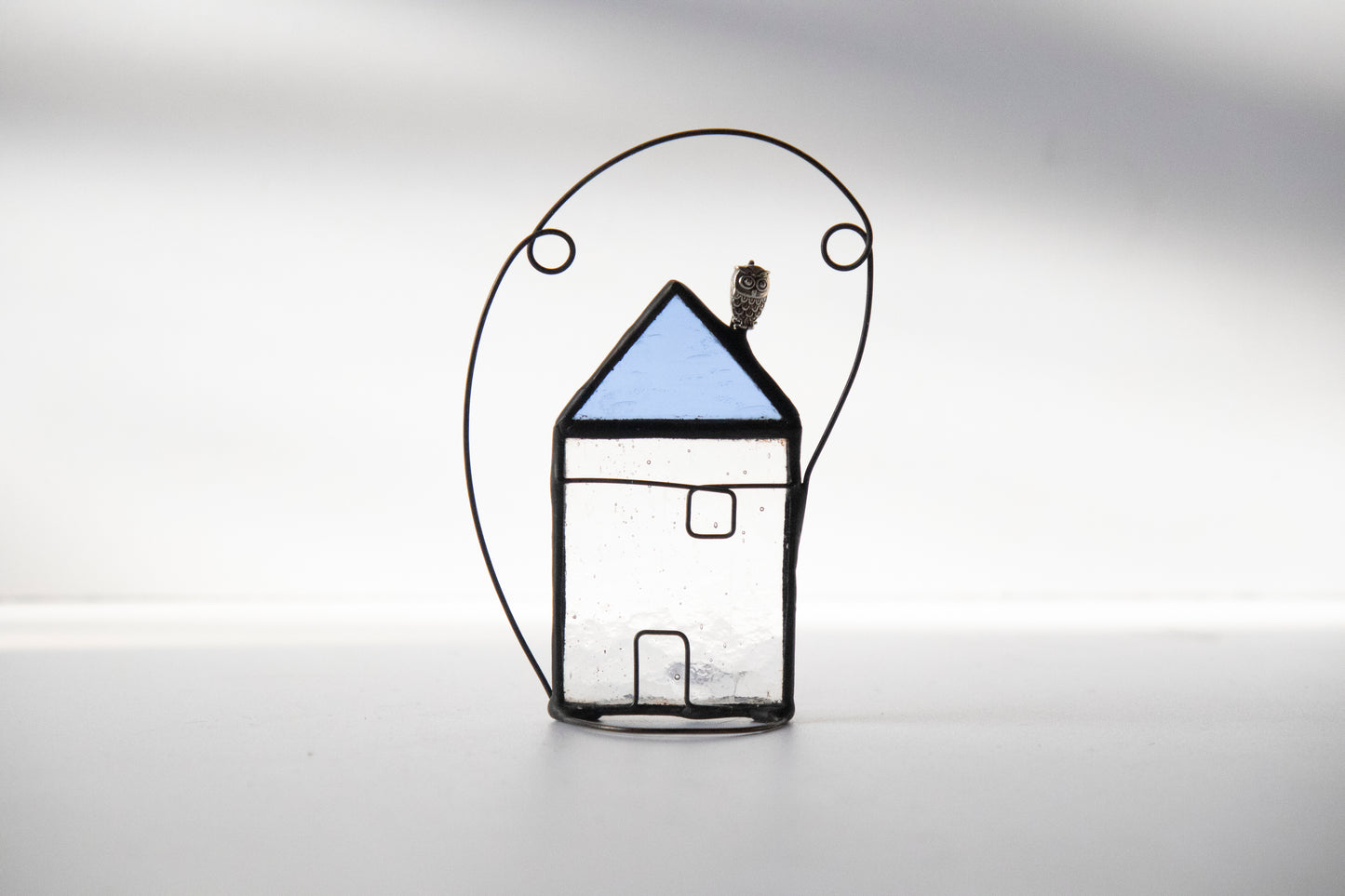 House - Glass Suncatcher