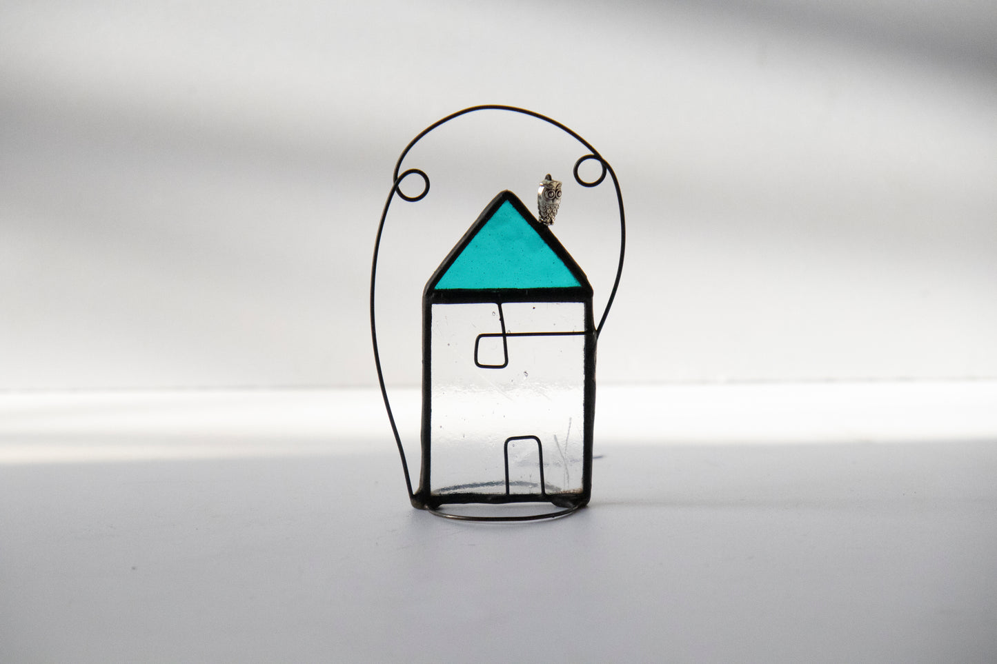 House - Glass Suncatcher