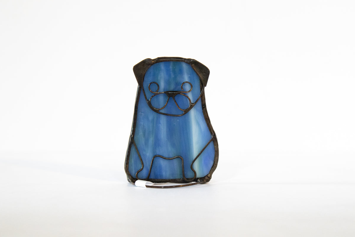 Dog - Glass Suncatcher
