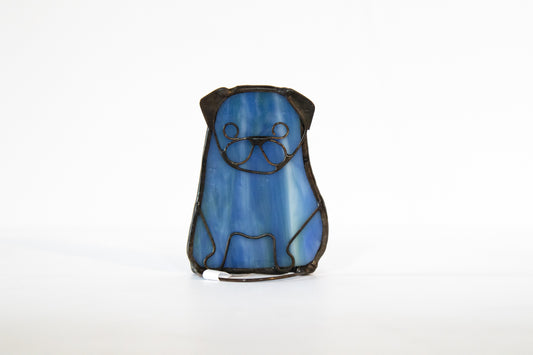 Dog - Glass Suncatcher