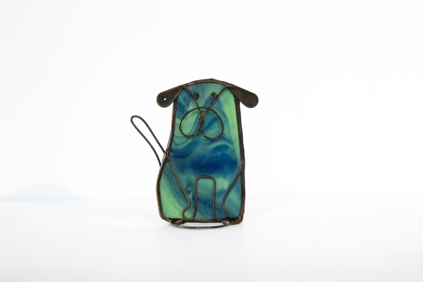 Dog - Glass Suncatcher