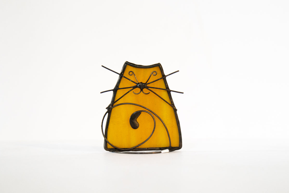 Cat - Glass Suncatcher