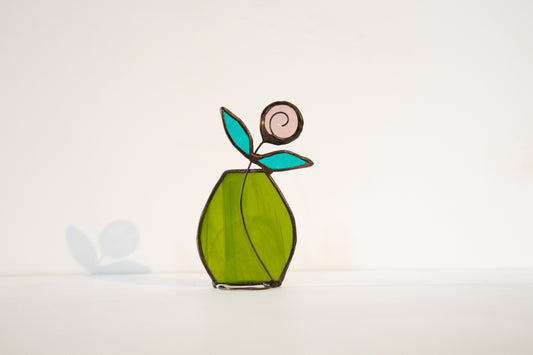 Flower Vase Suncatcher - small