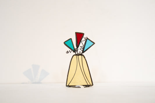 Flower Vase Suncatcher - small