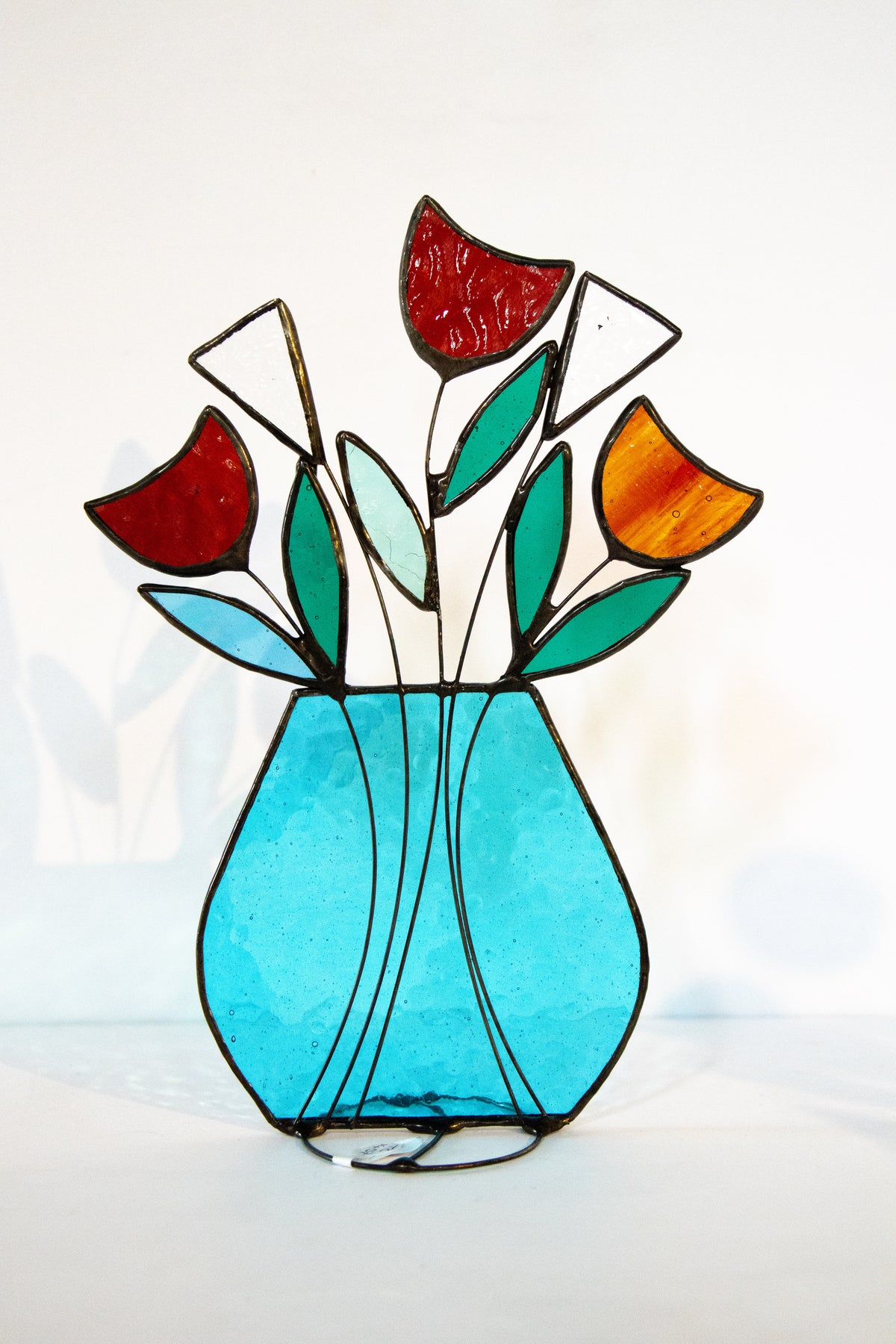 Flower Vase Suncatcher - large