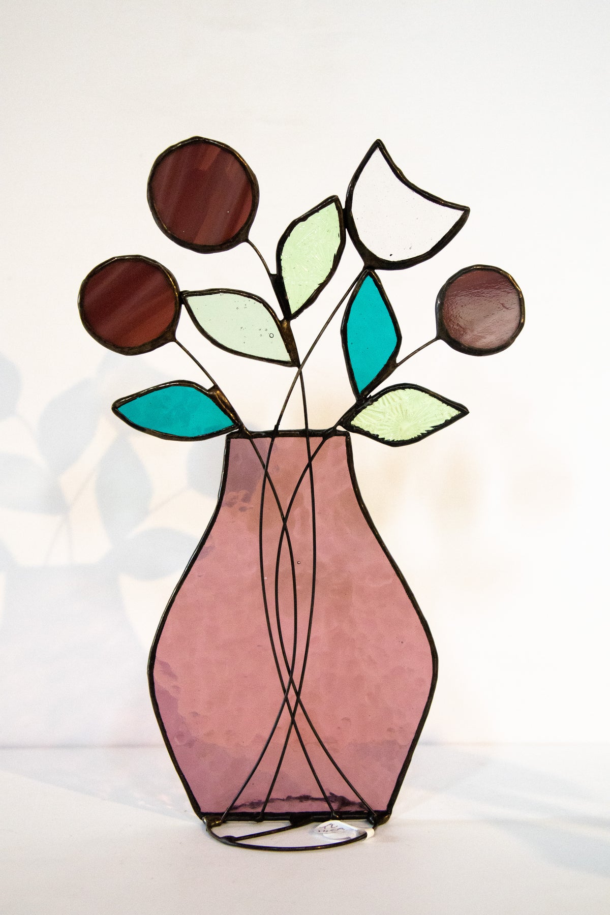 Flower Vase Suncatcher - large