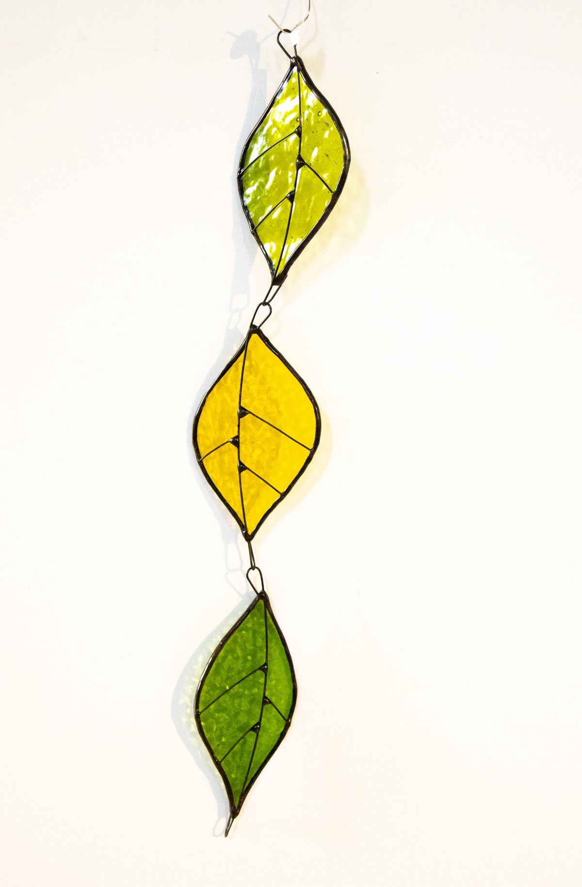 Three Leaves Hanging Suncatcher