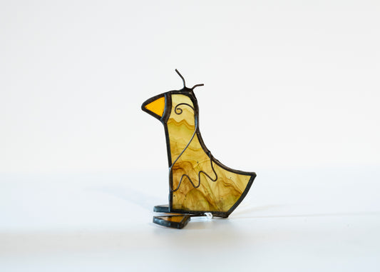 Duck - Glass Suncatcher