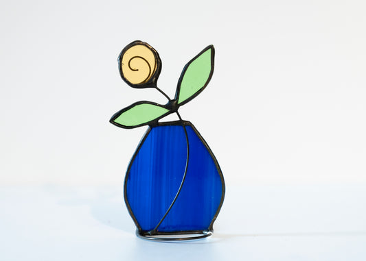 Glass Flower Vase small - Terry Chance