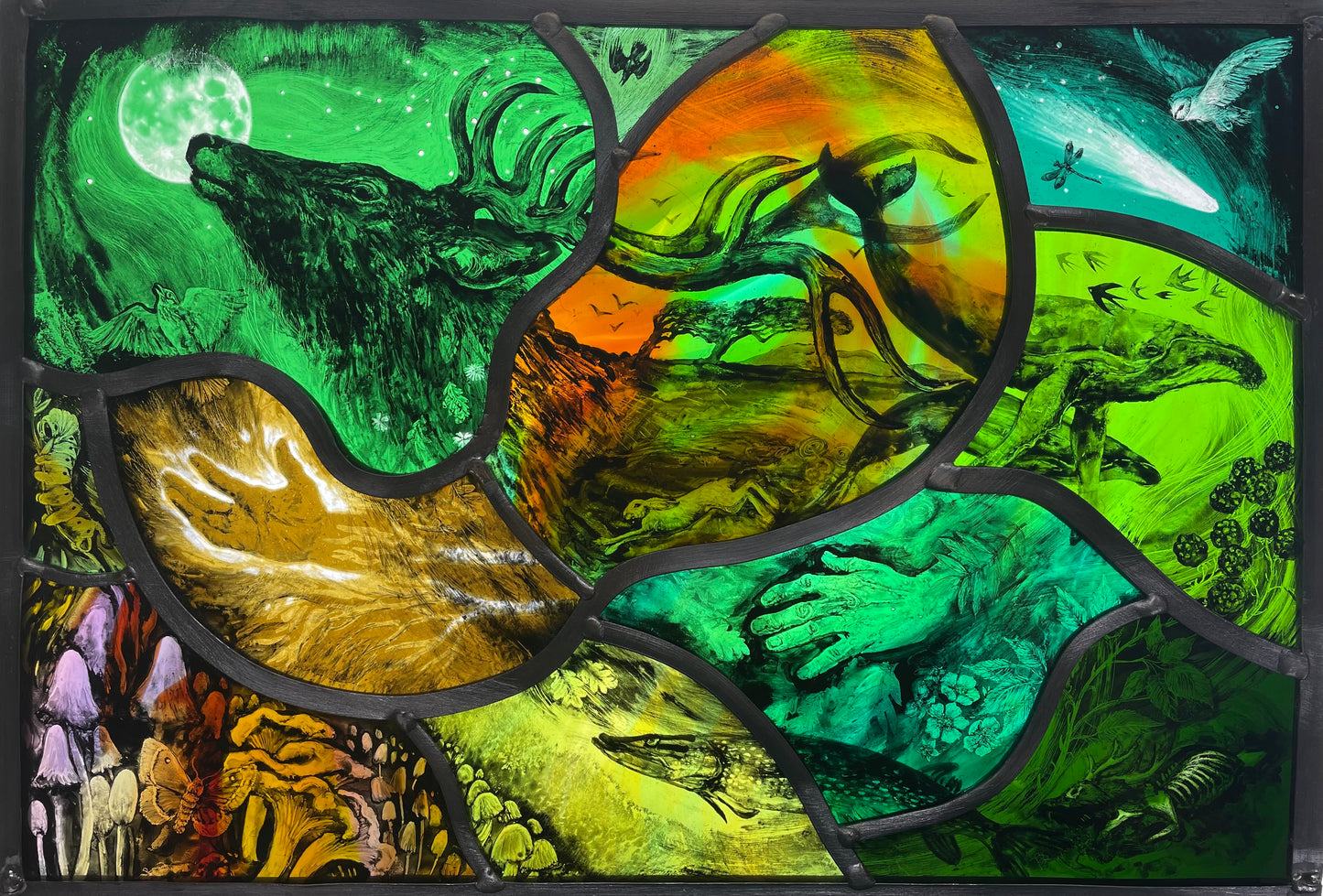 Wild Folk - Wild God - A2 Print (Signed and Numbered)