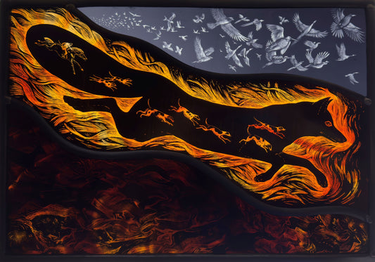 Wild Folk - Wild Hunt - A2 Print (Signed and Numbered)