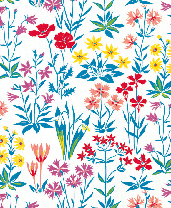 Floral Furnishing Fabric Card